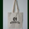 Budget Calico Tote Bag Thumbnail