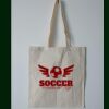 Budget Calico Tote Bag Thumbnail