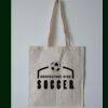 Budget Calico Tote Bag Thumbnail