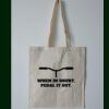 Budget Calico Tote Bag Thumbnail