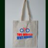 Budget Calico Tote Bag Thumbnail