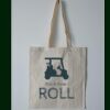 Budget Calico Tote Bag Thumbnail