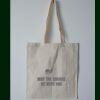 Budget Calico Tote Bag Thumbnail