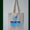 Budget Calico Tote Bag Thumbnail