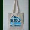Budget Calico Tote Bag Thumbnail