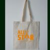 Budget Calico Tote Bag Thumbnail