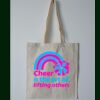 Budget Calico Tote Bag Thumbnail
