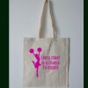 Budget Calico Tote Bag Thumbnail