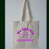 Budget Calico Tote Bag Thumbnail