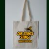 Budget Calico Tote Bag Thumbnail