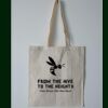 Budget Calico Tote Bag Thumbnail