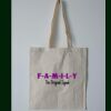 Budget Calico Tote Bag Thumbnail