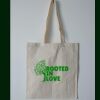 Budget Calico Tote Bag Thumbnail