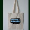Budget Calico Tote Bag Thumbnail