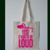 Budget Calico Tote Bag Thumbnail