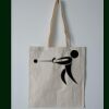 Budget Calico Tote Bag Thumbnail