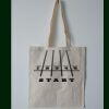 Budget Calico Tote Bag Thumbnail