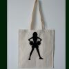 Budget Calico Tote Bag Thumbnail