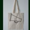 Budget Calico Tote Bag Thumbnail