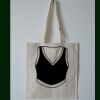 Budget Calico Tote Bag Thumbnail