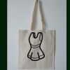 Budget Calico Tote Bag Thumbnail