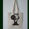 Budget Calico Tote Bag Thumbnail