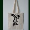 Budget Calico Tote Bag Thumbnail