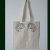 Budget Calico Tote Bag Thumbnail