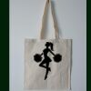 Budget Calico Tote Bag Thumbnail