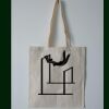 Budget Calico Tote Bag Thumbnail