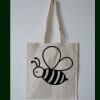 Budget Calico Tote Bag Thumbnail