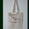 Budget Calico Tote Bag Thumbnail