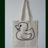 Budget Calico Tote Bag Thumbnail
