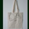 Budget Calico Tote Bag Thumbnail