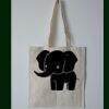 Budget Calico Tote Bag Thumbnail