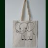 Budget Calico Tote Bag Thumbnail