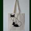 Budget Calico Tote Bag Thumbnail