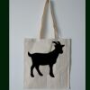 Budget Calico Tote Bag Thumbnail