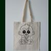 Budget Calico Tote Bag Thumbnail