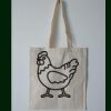 Budget Calico Tote Bag Thumbnail