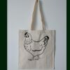 Budget Calico Tote Bag Thumbnail