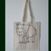 Budget Calico Tote Bag Thumbnail
