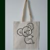 Budget Calico Tote Bag Thumbnail