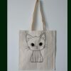 Budget Calico Tote Bag Thumbnail