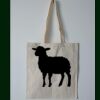 Budget Calico Tote Bag Thumbnail
