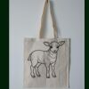 Budget Calico Tote Bag Thumbnail