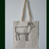 Budget Calico Tote Bag Thumbnail
