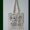 Budget Calico Tote Bag Thumbnail