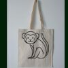 Budget Calico Tote Bag Thumbnail