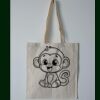 Budget Calico Tote Bag Thumbnail